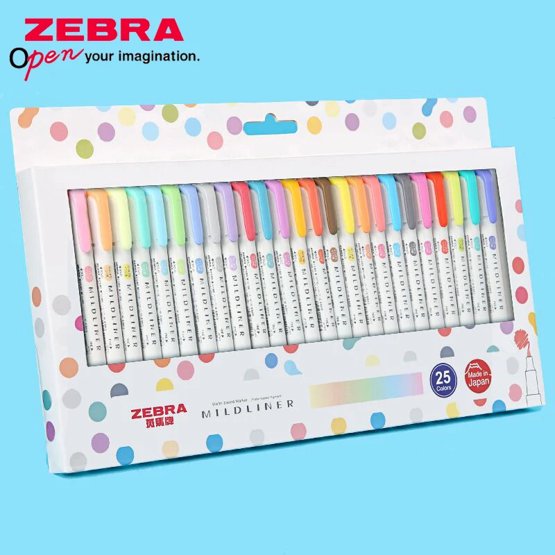 Zebra Pen Mildliner - زيبرا-Mildliner قلم تمييز مجموعة ، WKT7