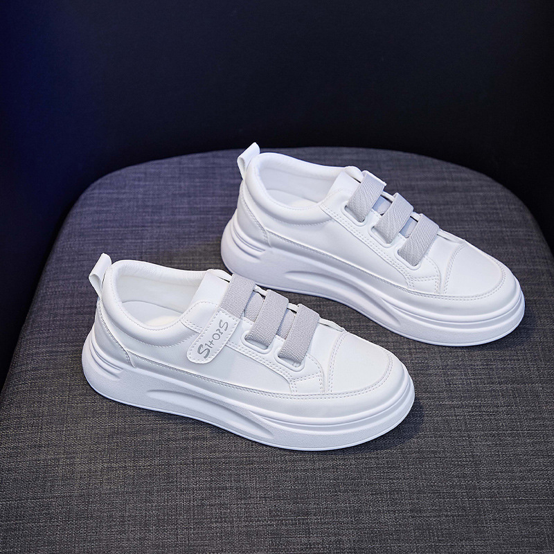 Leather Work Flats - أحذية الربيع والصيف السيدات الشابات عارضة