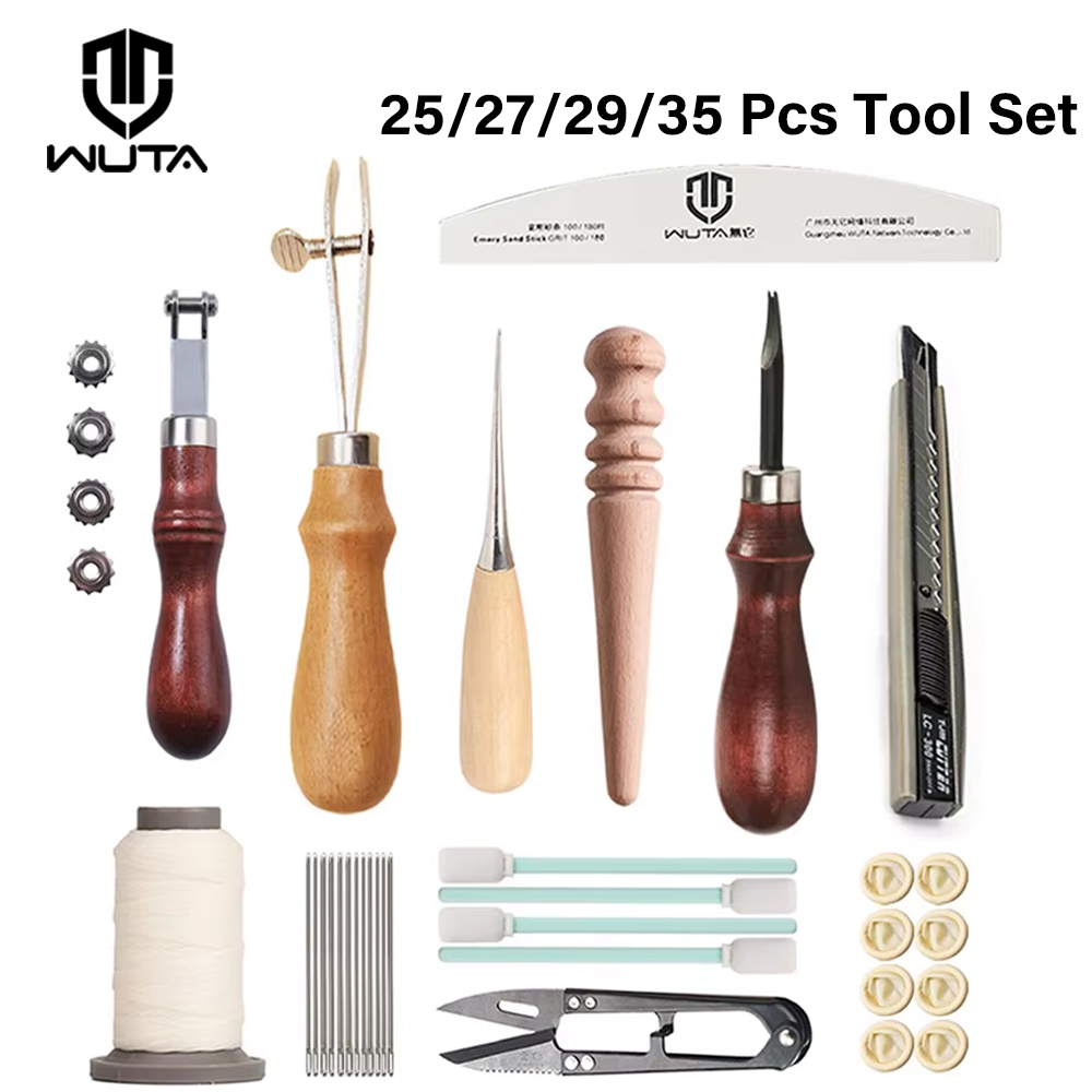 Beginner Leatherwork Kit - WUTA المهنية أدوات حرفية جلدية عدة