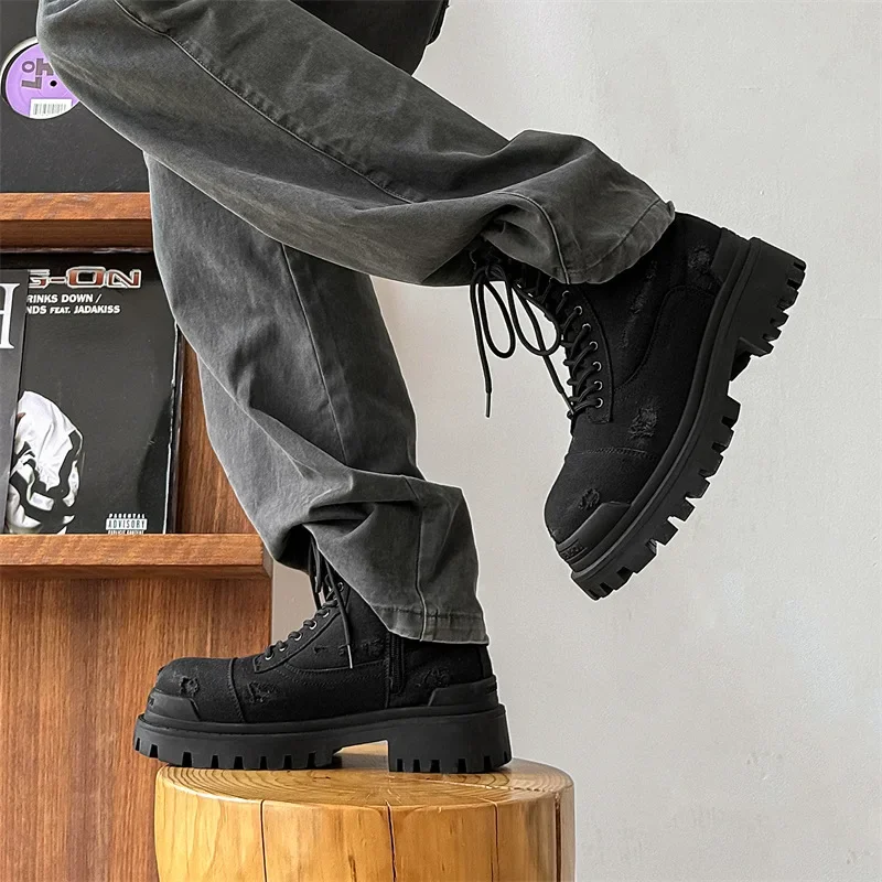 Leather Work Flats - أحذية العمل لخريف وشتاء 2025 أحذية