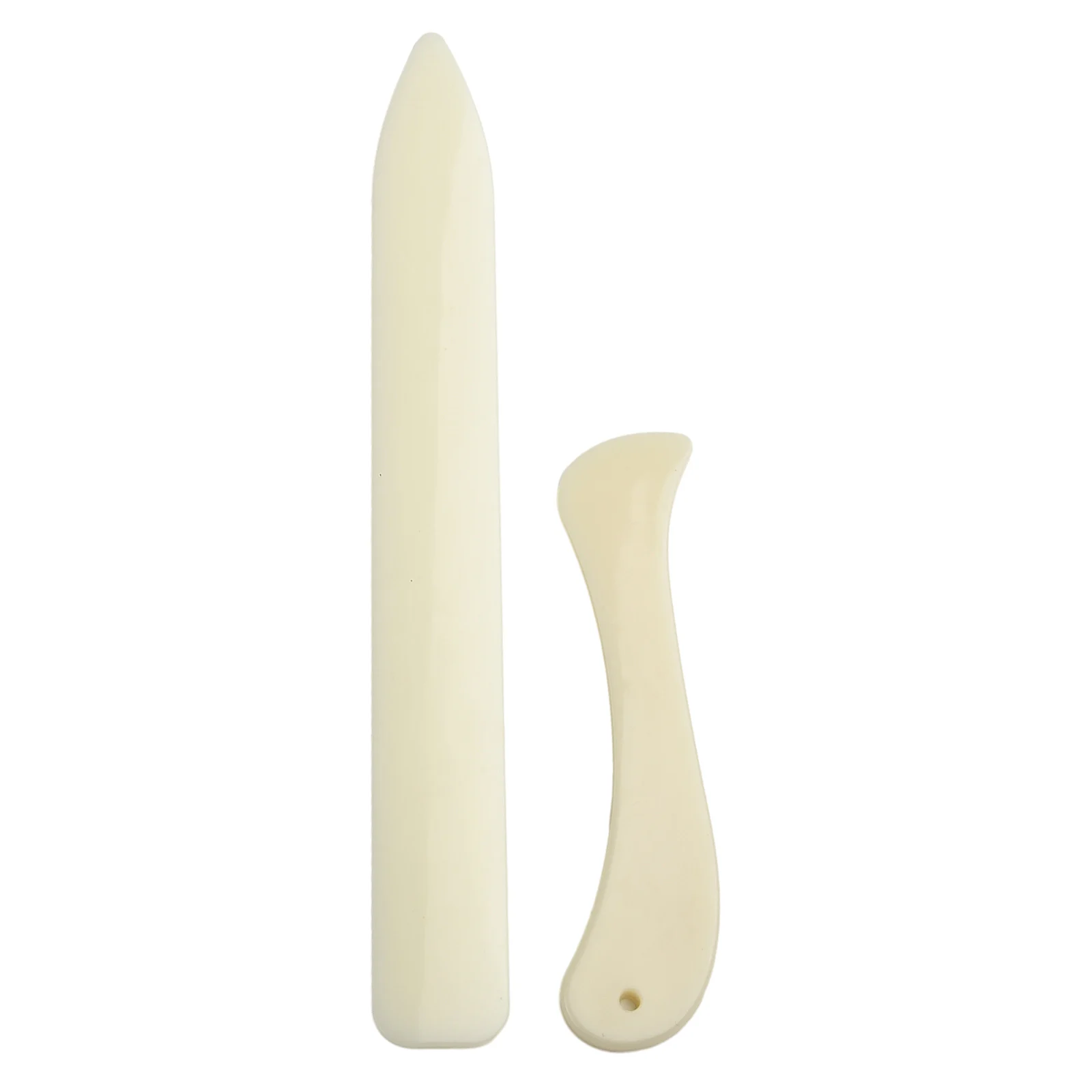 Bone Folder Tool - قطعتان من أدوات العمل بالجلد، أداة