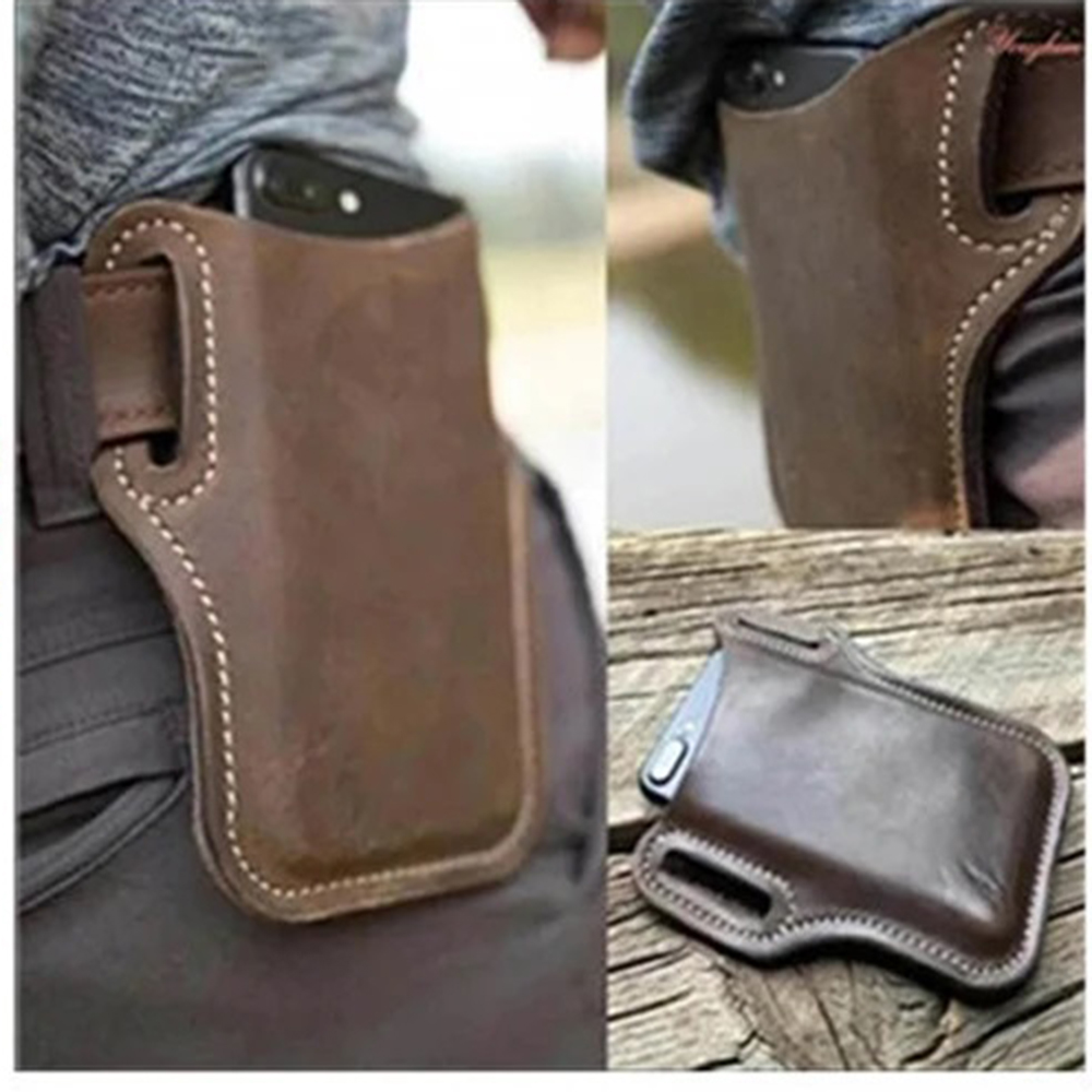 الخصر حقيبة الهاتف الخليوي الج - مراجعة Leatherwork Accessories وسعره