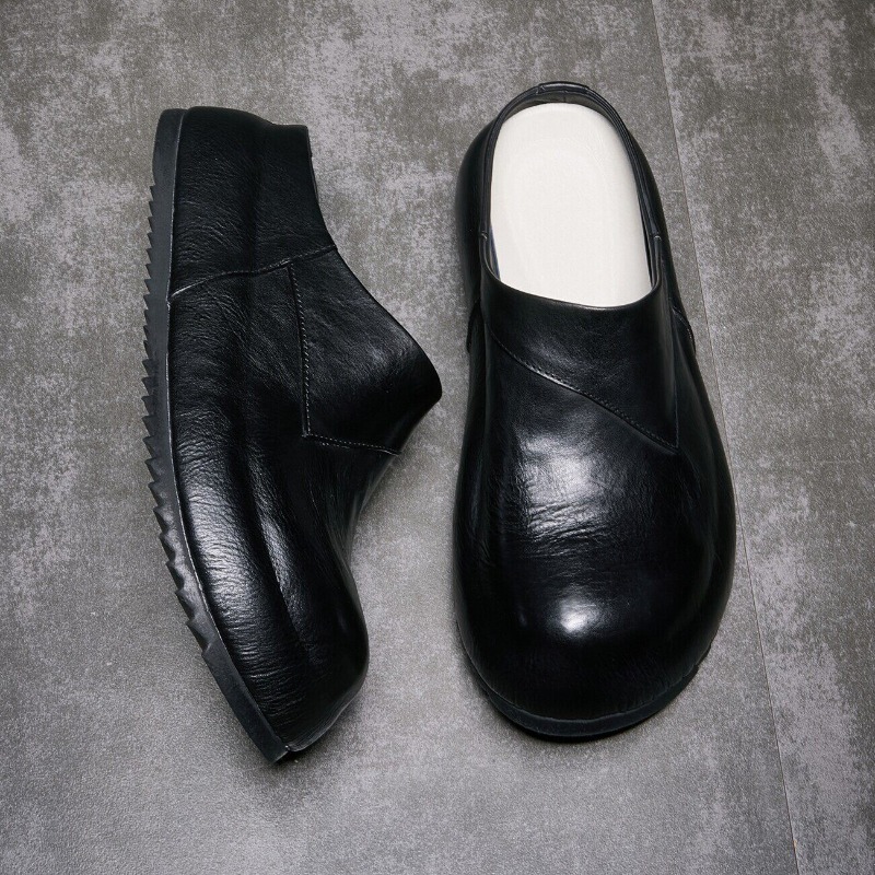 أحذية رجالية فاخرة من الجلد ال - مراجعة Leather Work Flats وسعره