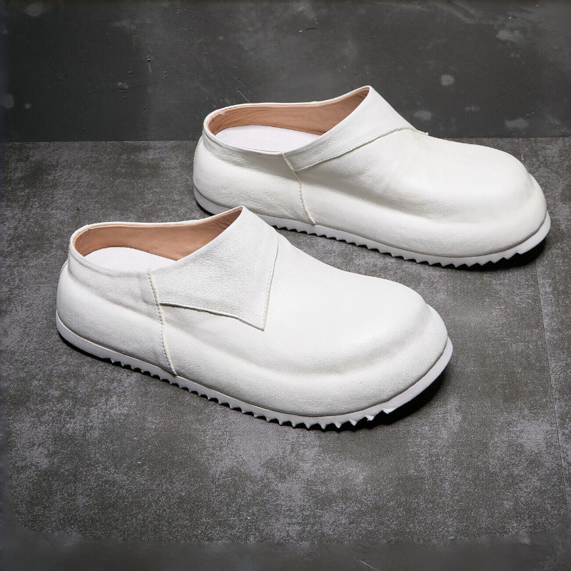 أحذية رجالية فاخرة من الجلد ال - مراجعة Leather Work Flats وسعره
