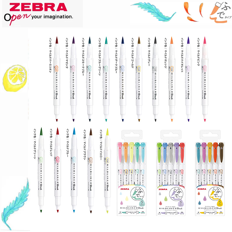 هايلايتر زيرا-ثنائي الطرف ، قل - مراجعة Zebra Pen Mildliner وسعره