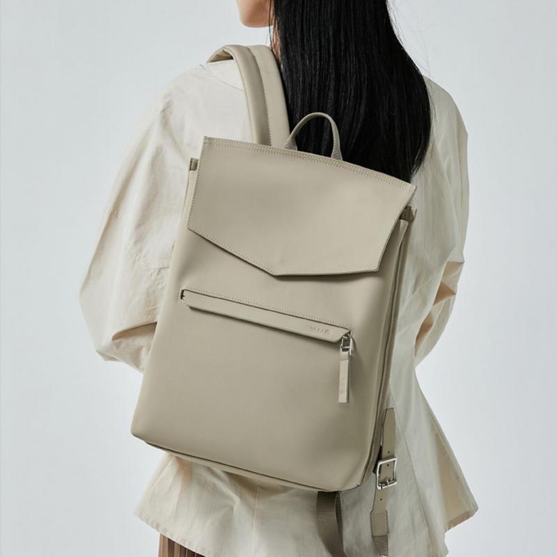 حقيبة ظهر عصرية جديدة يابانية  - مراجعة Leather Work Bag وسعره