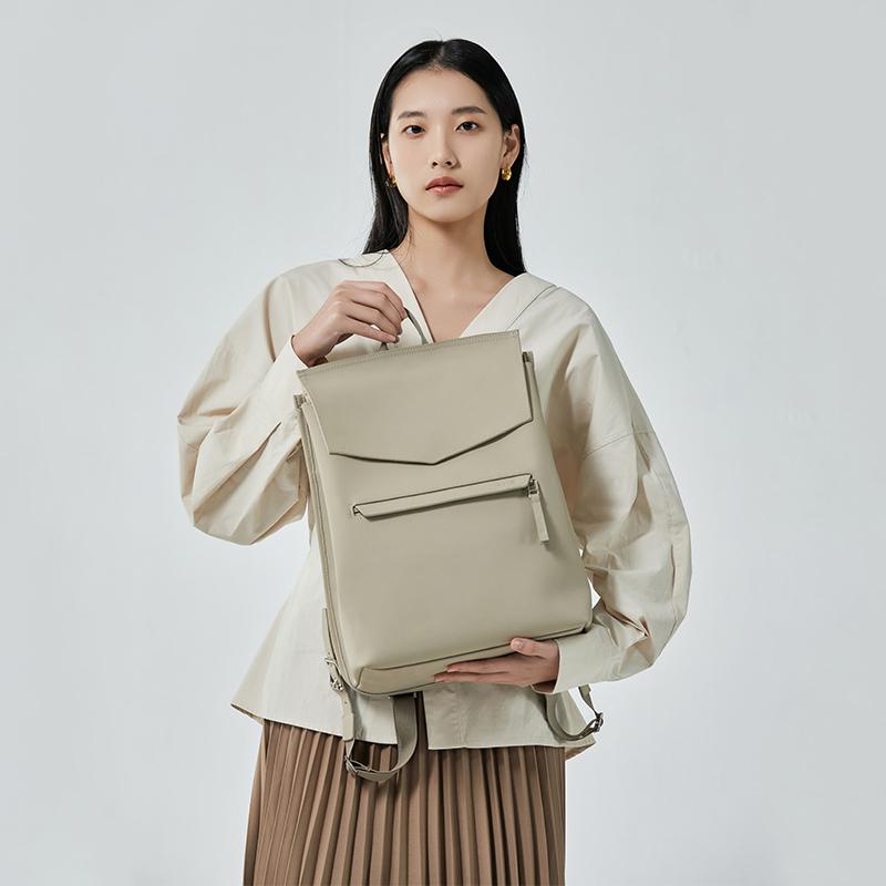 حقيبة ظهر عصرية جديدة يابانية  - مراجعة Leather Work Bag وسعره