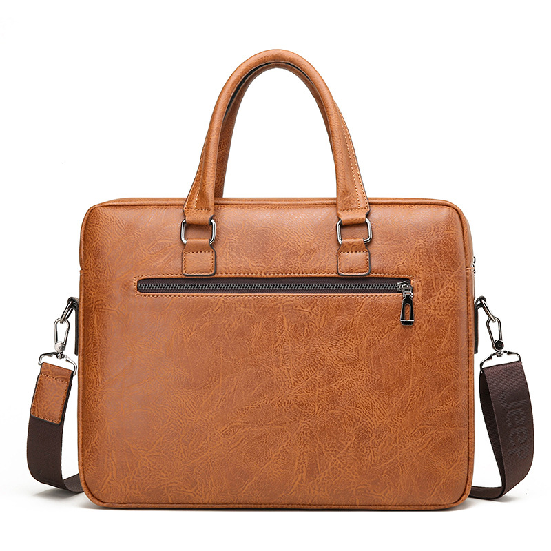 بو الجلود حقيبة الأعمال للرجال - مراجعة Leather Work Bag وسعره