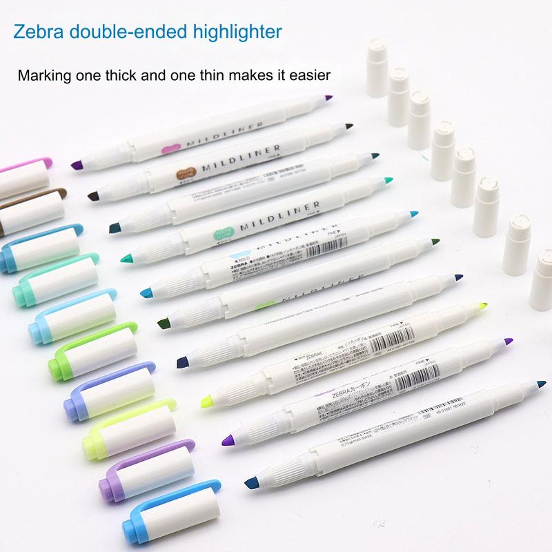 زيبرا 25/35 لون Mildliner هيغل - مراجعة Zebra Pen Mildliner وسعره