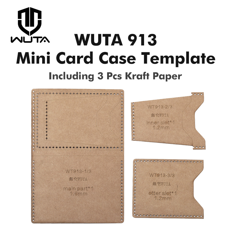 WUTA 913-حافظة بطاقات صغيرة ،  - مراجعة Leatherwork Accessories وسعره