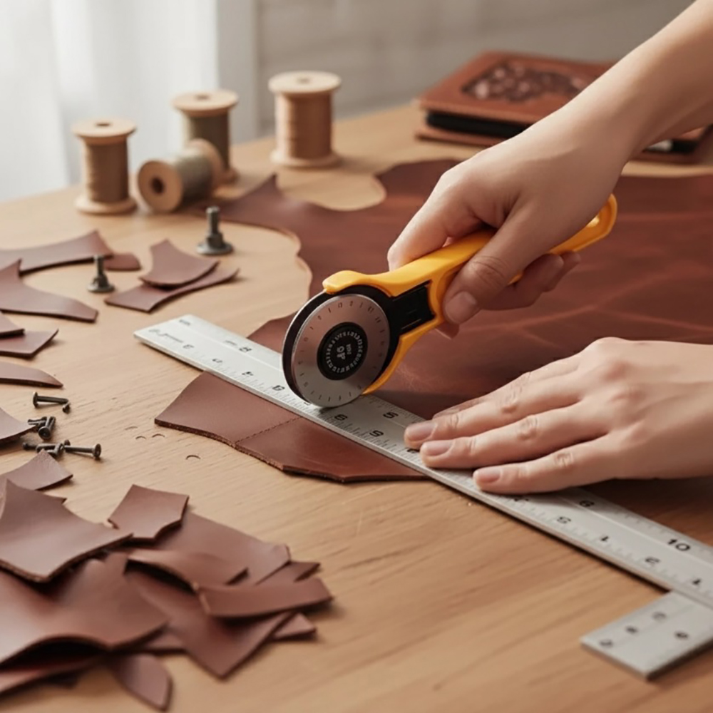 45 مللي متر قاطع قماش دوار أدا - مراجعة Leatherwork Accessories وسعره