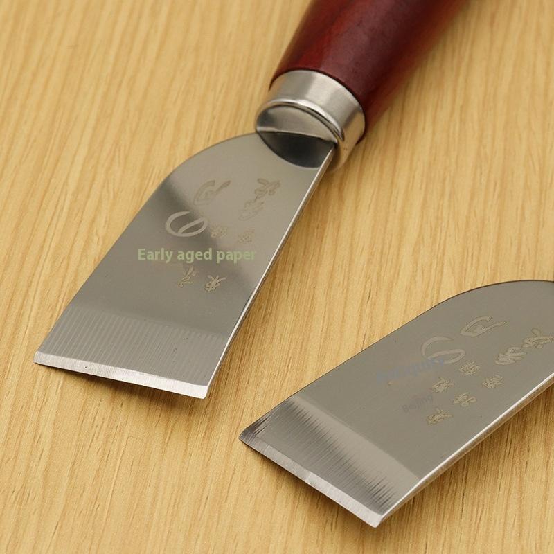 【جديد】سكين تقطيع الجلد بمقبض خ - مراجعة Leatherwork Knives وسعره