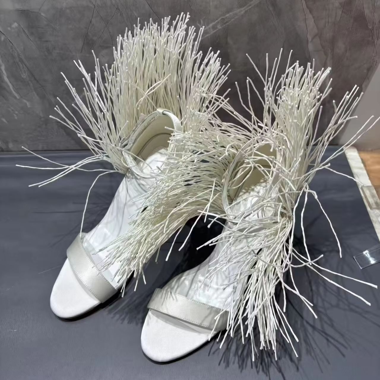 صندل نسائي جديد من الجلد الأبي - مراجعة Leather Work Flats وسعره