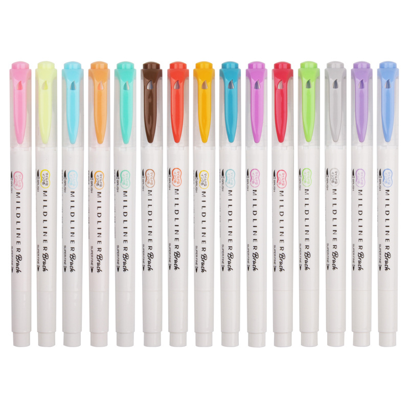 مجموعة أقلام هايلايتر زيبا لاي - مراجعة Zebra Pen Mildliner وسعره