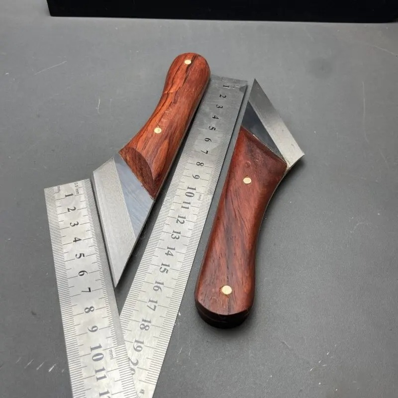 سكين قطع الجلد اليدوي المصنوع  - مراجعة Leatherwork Knives وسعره