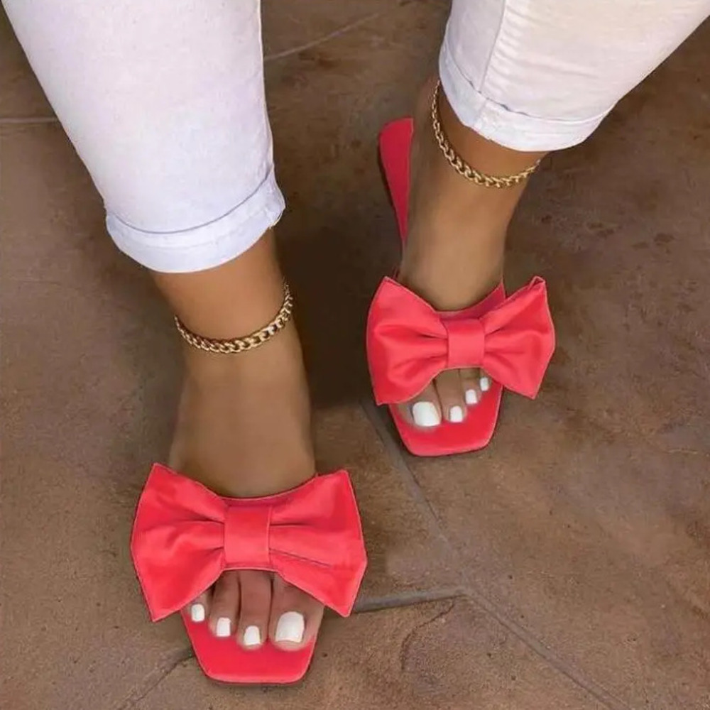 2026 نعال نسائية منزلية صيفية  - مراجعة Leather Work Flats وسعره
