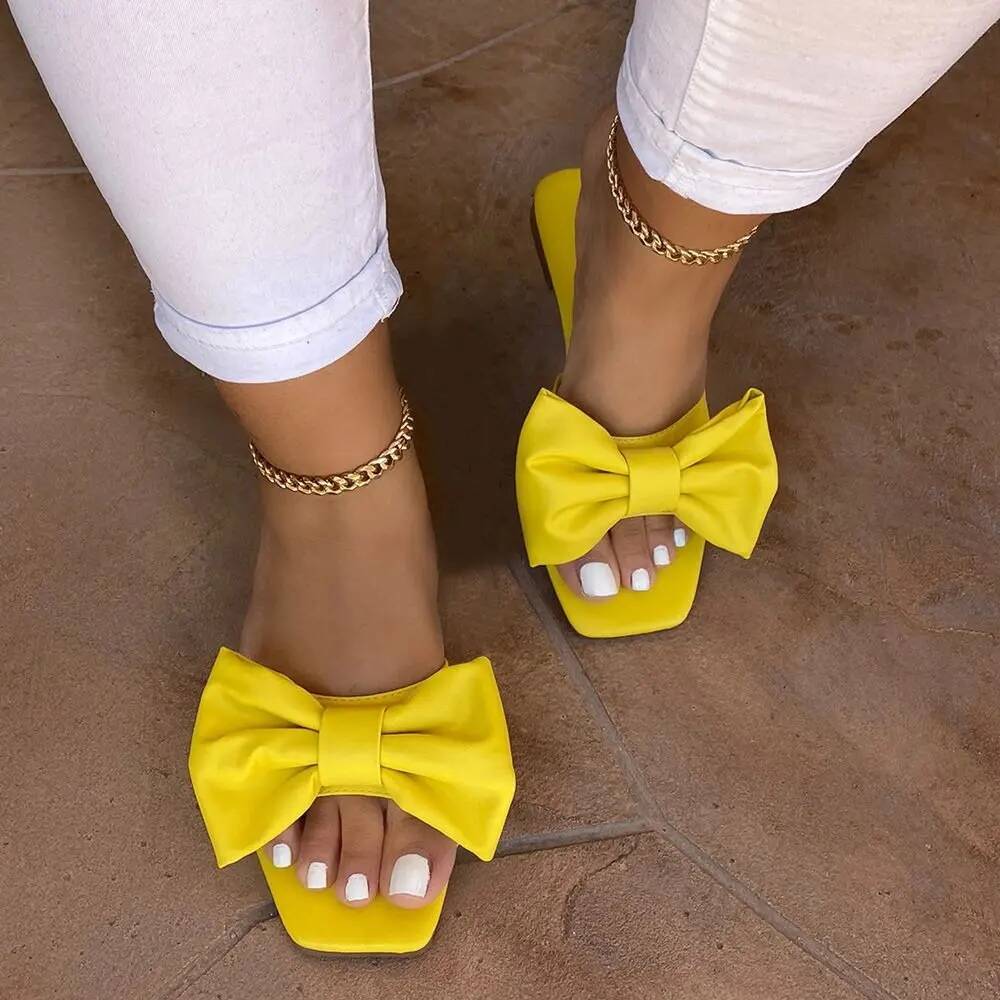 2026 نعال نسائية منزلية صيفية  - مراجعة Leather Work Flats وسعره