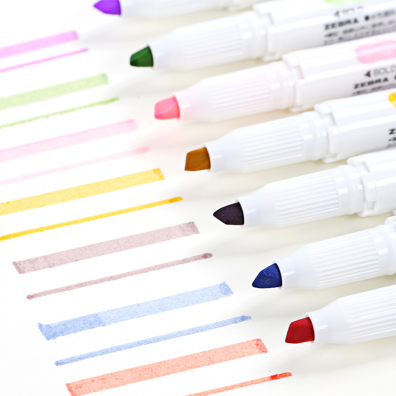 زيبرا WKT7 Mildliner قلم ماركر - مراجعة Zebra Pen Mildliner وسعره
