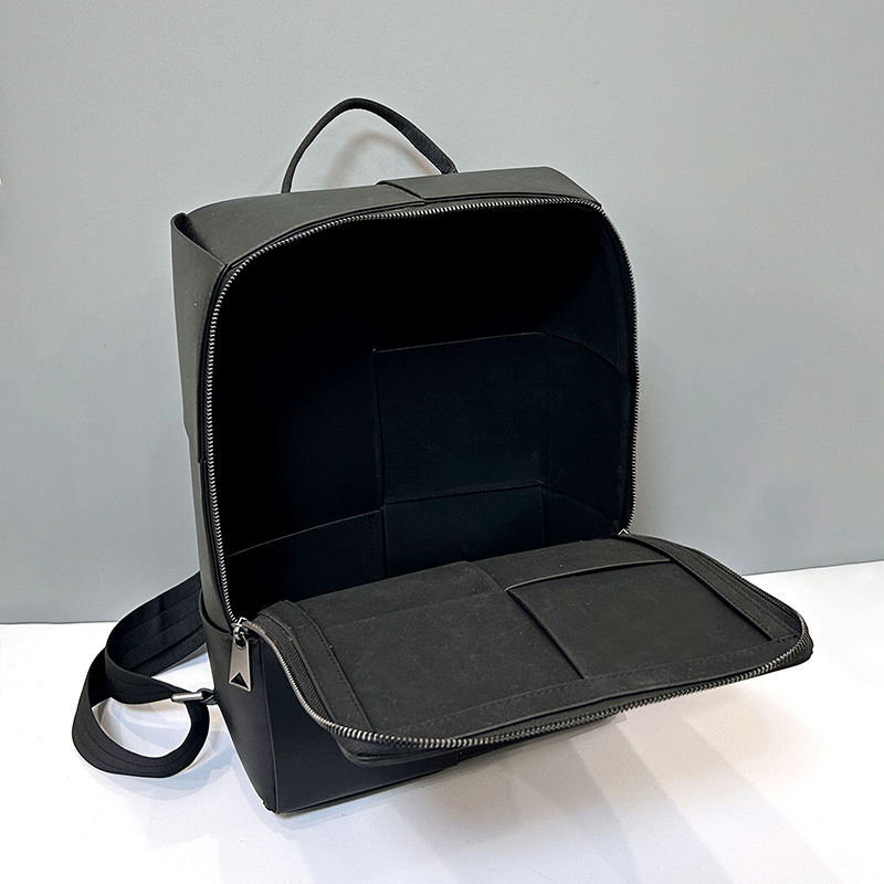 حقيبة ظهر رجالية أنيقة كبيرة ا - مراجعة Leather Work Bag وسعره