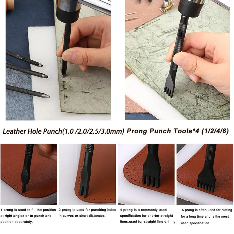 أدوات عمل بالجلد، طقم أدوات عم - مراجعة Beginner Leatherwork Kit وسعره