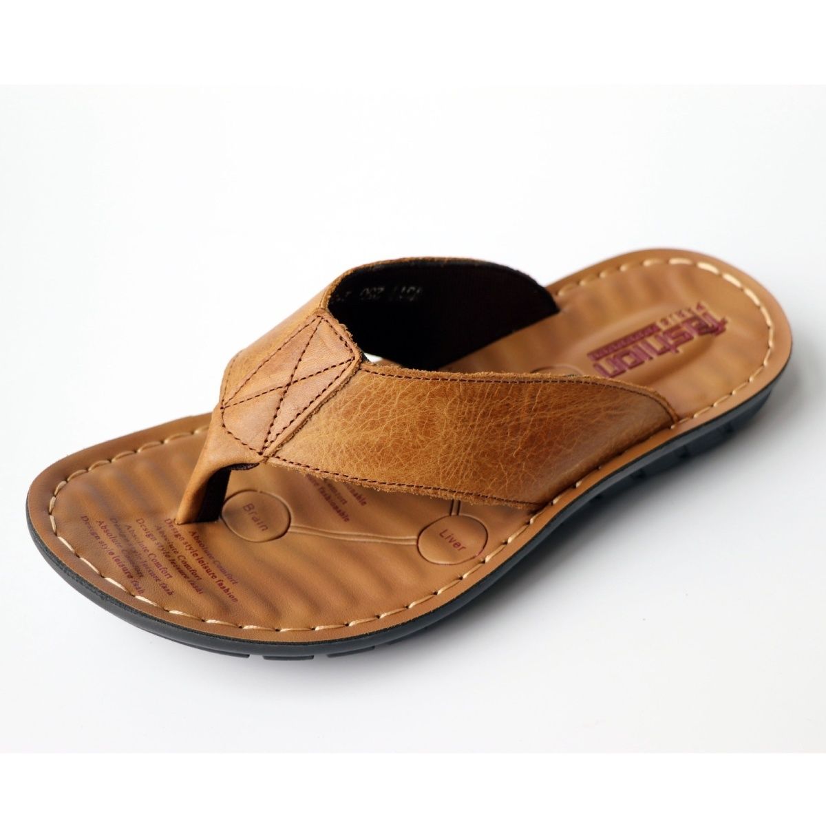 أحذية صيفية للرجال شباشب من ال - مراجعة Leather Work Flats وسعره