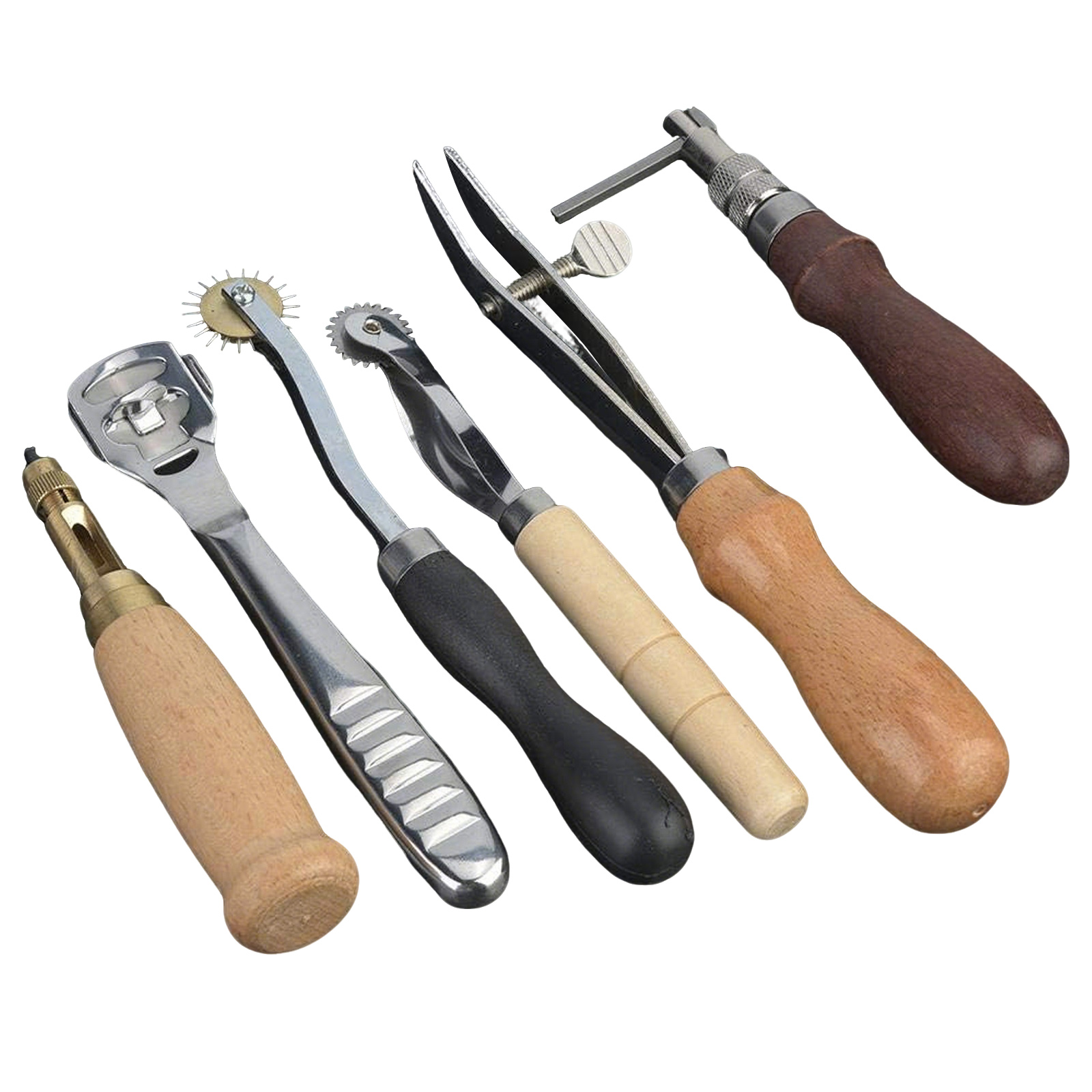 أدوات جلدية، طقم أدوات حرفية ل - مراجعة Beginner Leatherwork Kit وسعره