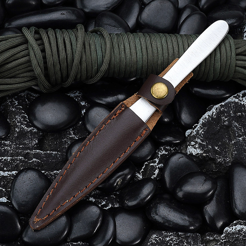 سكين شاي من الفولاذ المقاوم لل - مراجعة Leatherwork Knives وسعره