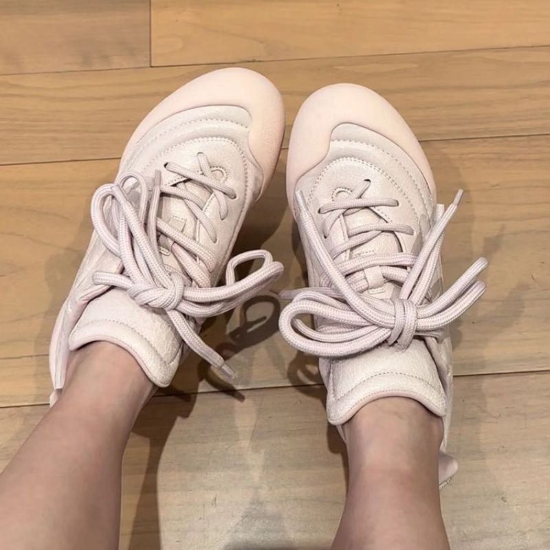 جلد طبيعي كبير الحجم فورست غام - مراجعة Leather Work Flats وسعره