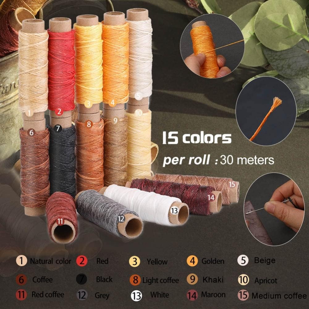 أدوات عمل بالجلد، طقم أدوات عم - مراجعة Beginner Leatherwork Kit وسعره